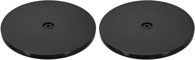 Easy-to-Use uxcell 2Pack Acrylic Lazy Susan Turntable 8 Spinner Lazy Susan Turntable Organizer Acrylic Ball Bearing Rotating Tray for Pantry Spice Rack Decorating BlackAbout ThisOverview Artisan