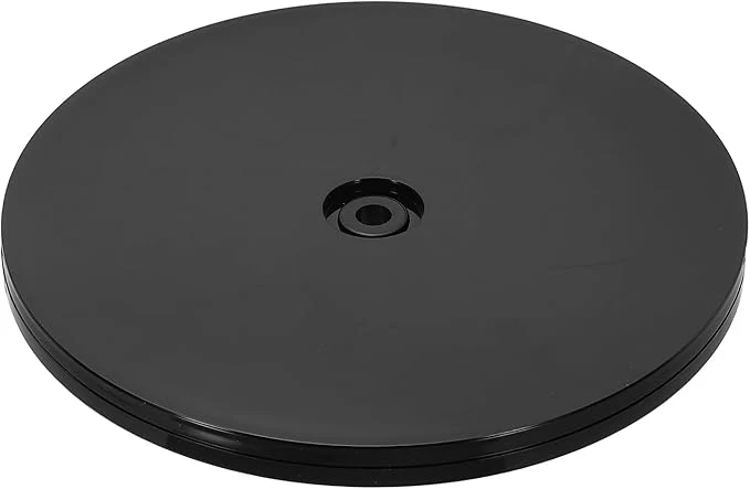 Easy-to-Use uxcell 1Pack Acrylic Lazy Susan Turntable 7 Spinner Lazy Susan Turntable Organizer Acrylic Ball Bearing Rotating Tray for Pantry Spice Rack Decorating BlackAbout ThisOverview Luxury
