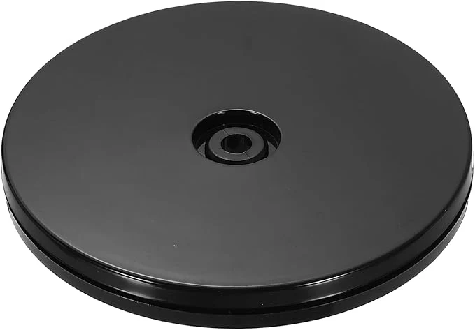 Reusable uxcell 1Pack Acrylic Lazy Susan Turntable 5 Spinner Lazy Susan Turntable Organizer Acrylic Ball Bearing Rotating Tray for Pantry Spice Rack Decorating BlackAbout ThisOverview Luxury