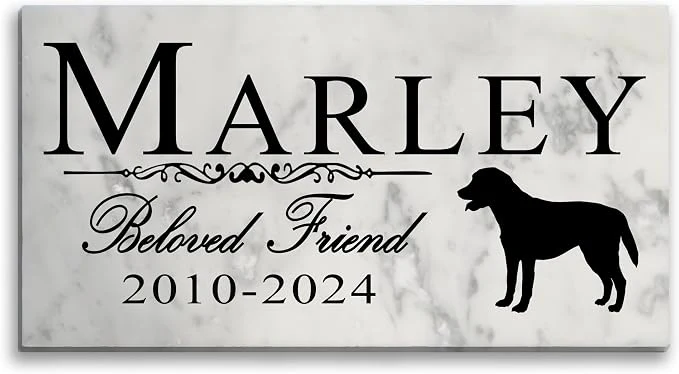 First-Class Broad Bay Dog Memorial Stone Personalized Marker Outdoor Garden Choose Your High-Performance