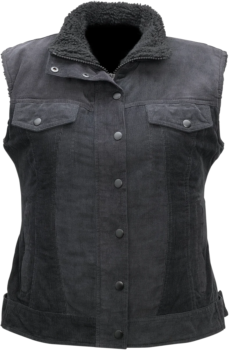 Expertly Made Z1R Women's Friske Vest - Black - Medium 2831-0092 Secure