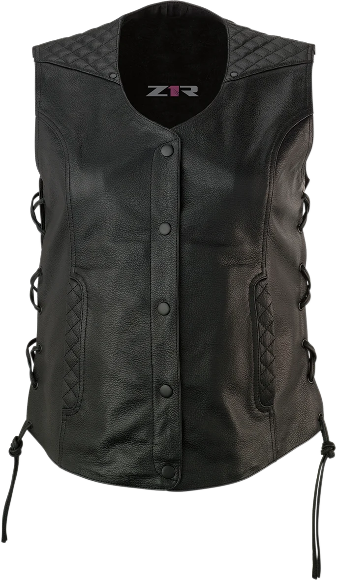 Unique Z1R Women's Gaucha Vest - Black - 3XL 2831-0077 Expertly Made
