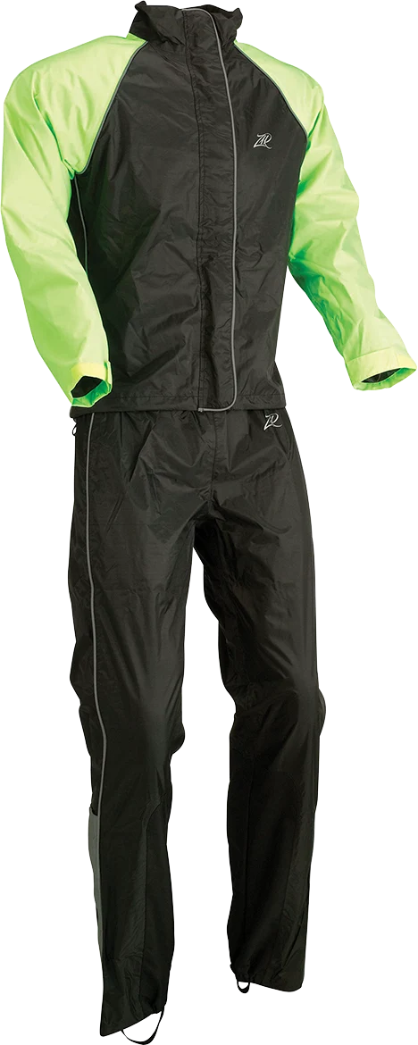 Detailed Z1R Women's Waterproof Jacket - Hi-Vis Yellow - XL 2854-0369 Soft
