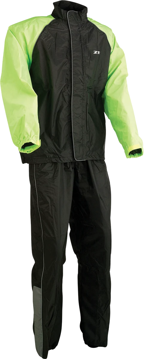 Sophisticated Z1R 2-Piece Rainsuit - Black Hi-Vis - Medium 2851-0537 Sustainable