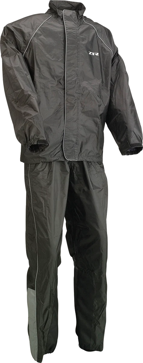 Eco-Friendly Z1R 2-Piece Rainsuit - Black - Medium 2851-0523 Refined