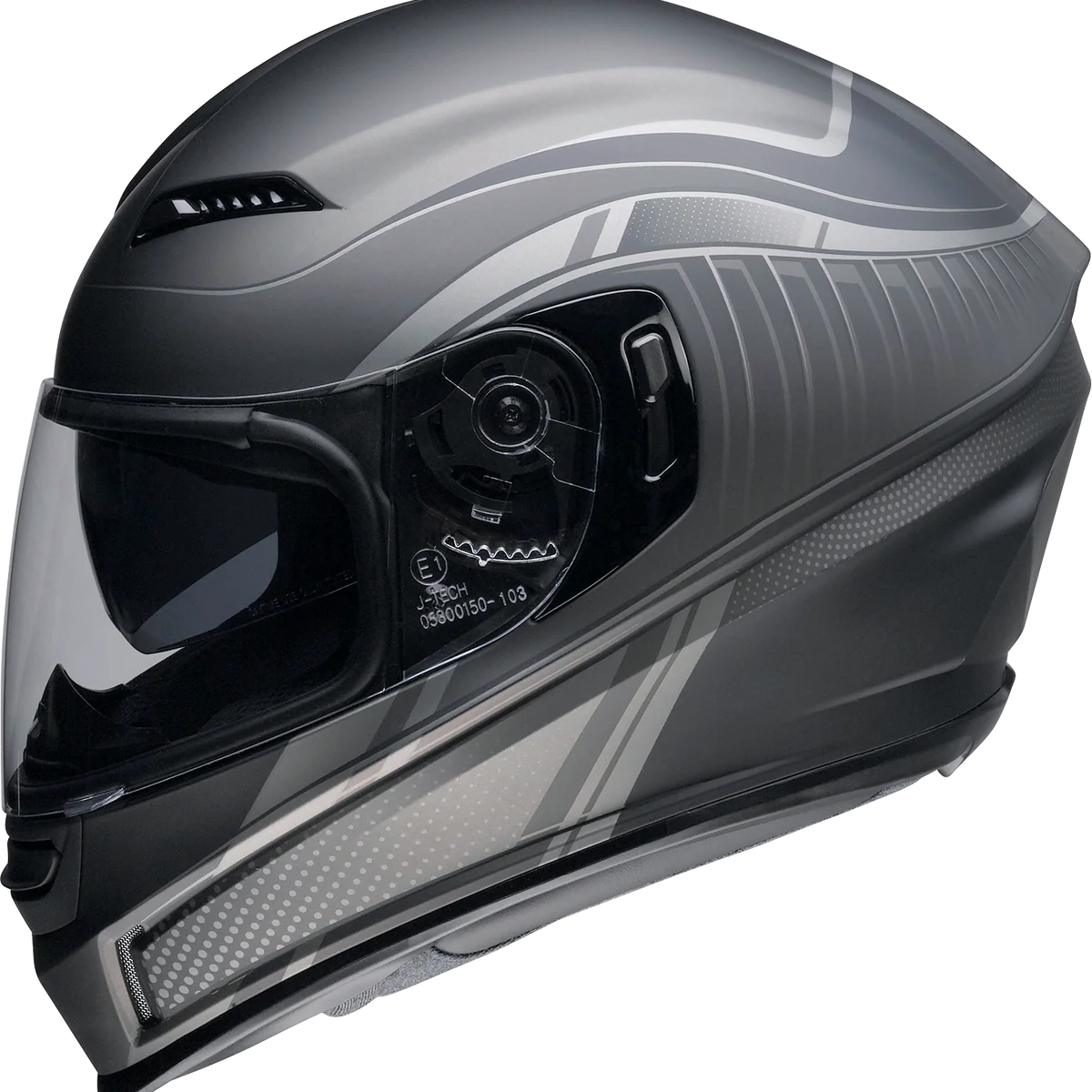 User-Friendly Z1R Jackal Helmet - Dark Matter - Steel - 2XL 0101-14867 Solid