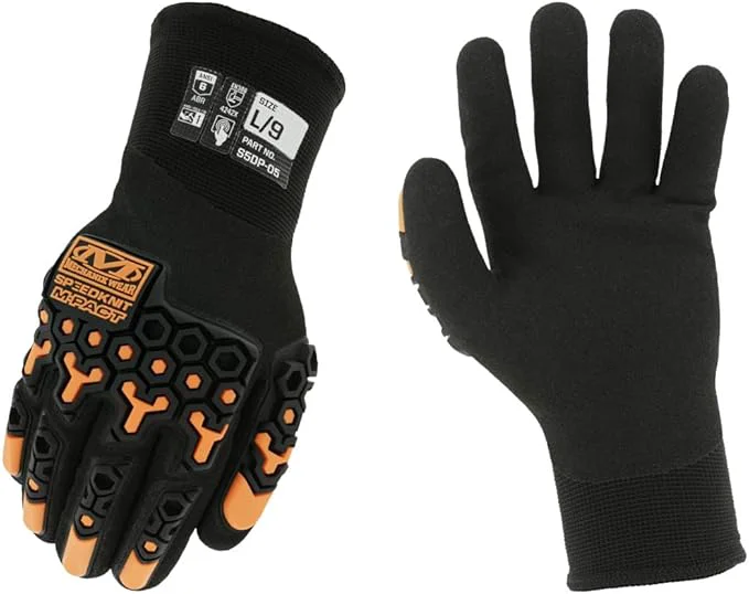 Verified Mechanix Wear SpeedKnit M-Pact Thermal S5DP05 Gloves - Cold Weather Gloves for Protecting Hands - Insulated - Snug Fit - Touchscreen Capable - Machine Washable - Black - X-LargeAbout ThisOverview Fine Crafted