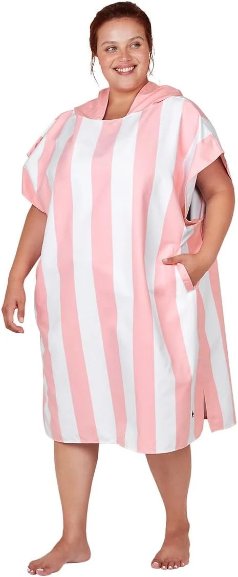 Reliable Dock Bay Adult Poncho - Hooded Towel with Deep Pockets Changing Robe - Quick Dry - Compact Lightweight - Includes BagAbout ThisOverview Effective