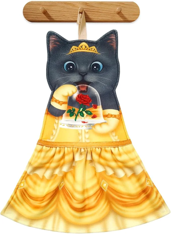 Smart PAT JUUMG Cat Hand Towels Cute Decorative Hanging Face Towels for Bathroom Kitchen Super Absorbent Soft Cat Lovers Gifts for Women Housewarming for People Who Love CatsAbout ThisOverview Selected