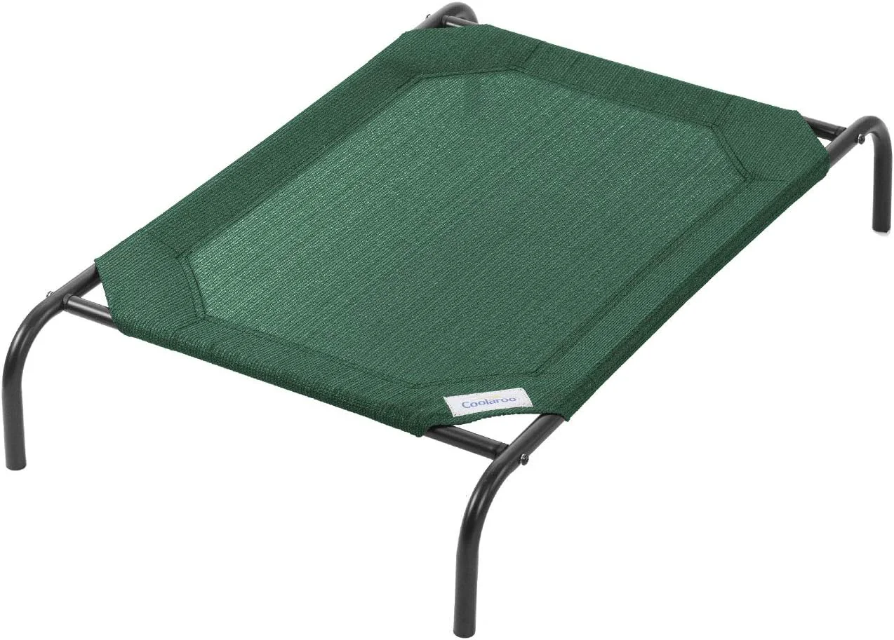 Comfortable Coolaroo The Cooling d Pet Bed Medium Brunswick Green Environmentally Friendly
