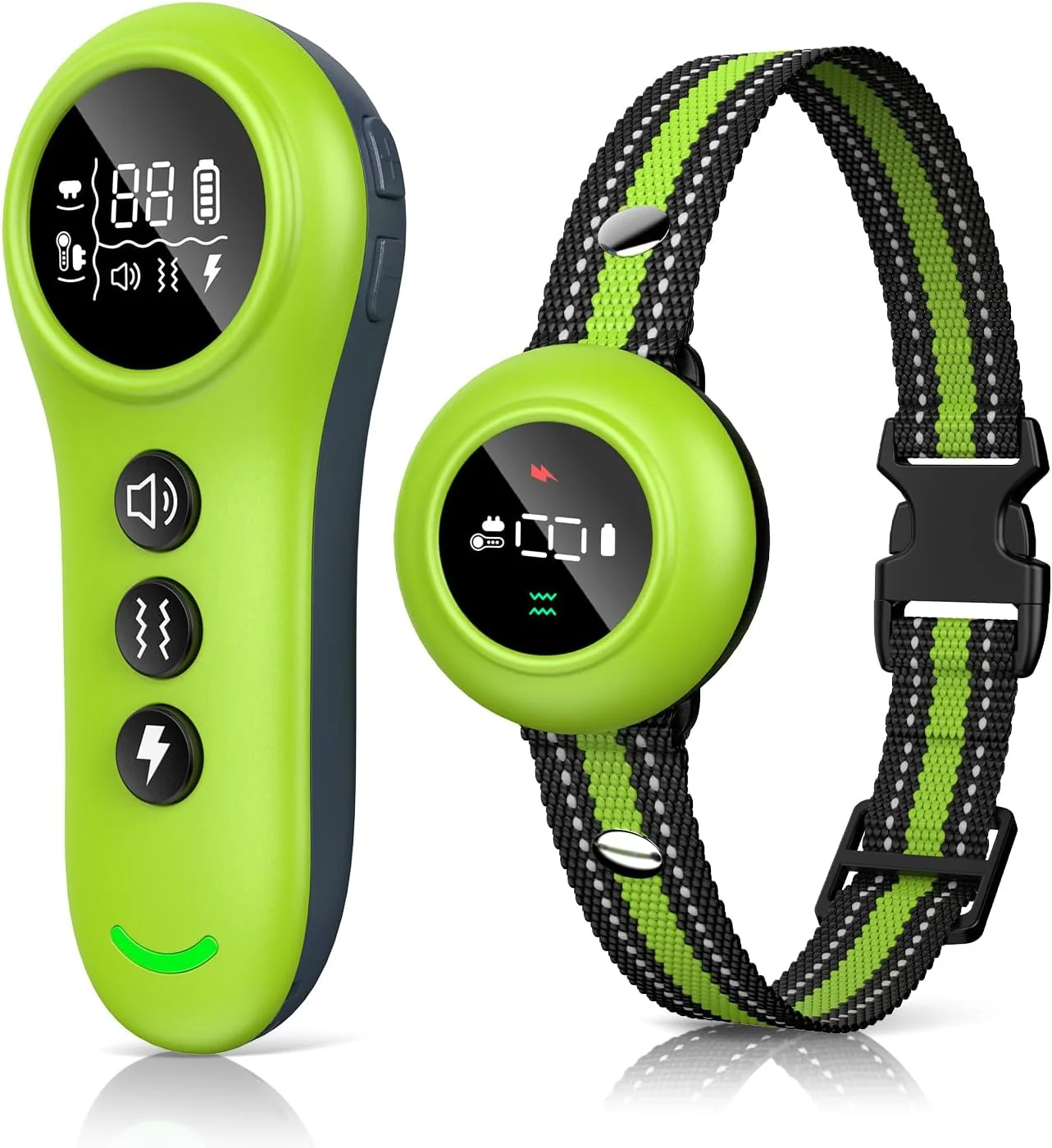 Professional XDX 2-in-1 Dog Shock Collar Bark Collar – 3300FT Dog Training Collar with Remote Automatic Anti-Barking 5 Adjustable Sensitivity Levels IP67 Waterproof E-Collar for Small Medium Large Dogs Contemporary
