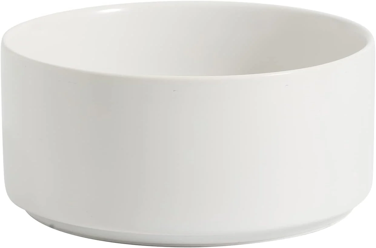 Expertly Made Ceramic Non-Slip Feeding Bowl. A calmer mealtime with a steady tip-proof base. Outstanding