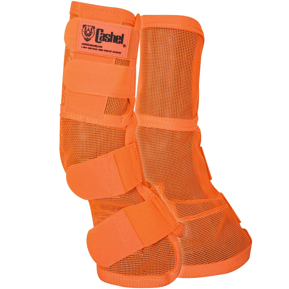 Selected Cashel Crusader Horse Leg Guard Fly Boots 3 Orange – Warmblood CASC-LG3 Green