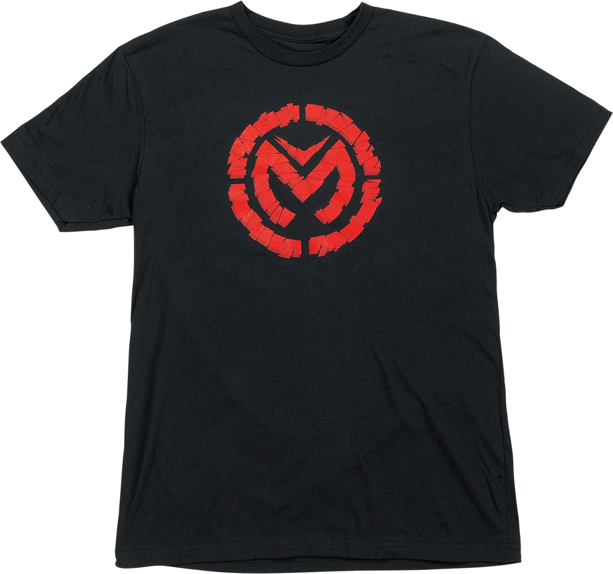 Carefully Designed MOOSE RACING Fractured T-Shirt - Black Red - Medium 3030-22759 Minimalist