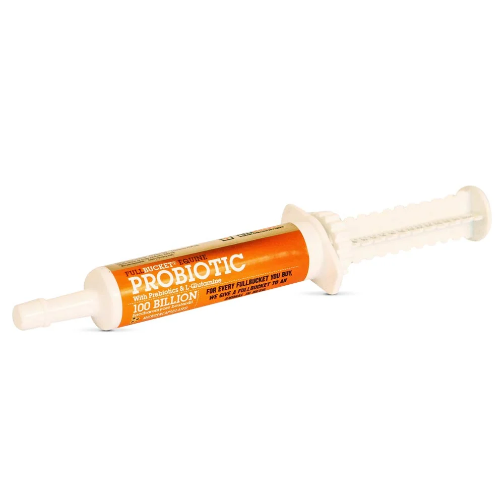 Detailed FullBucket Health Equine Probiotic Paste 32.5cc – Hindgut Delivery L-Glutamine Support Contemporary