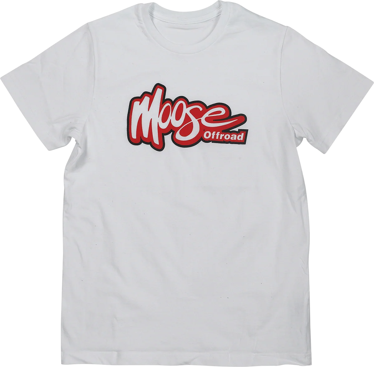 Functional MOOSE RACING Youth Off-Road T-Shirt- White - XL 3032-3705 Premium Material