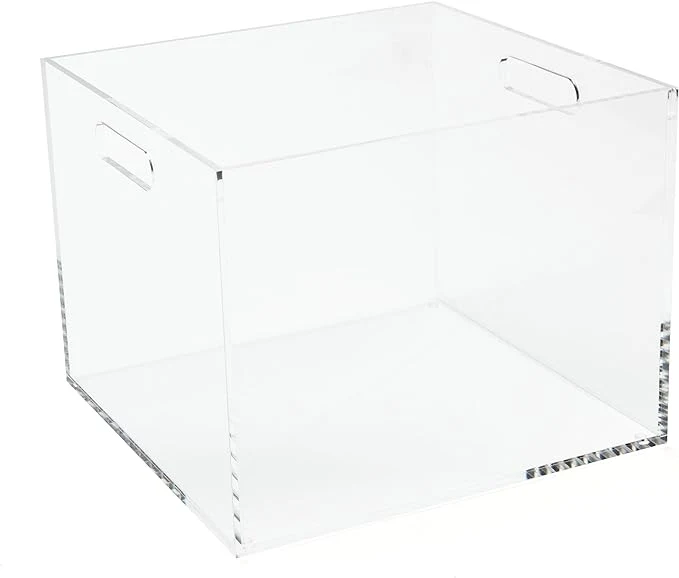 Trendy RUSSELL HAZEL Acrylic File Box Acrylic File Folder Organizer Letter Size Hanging File Organizer Box 12.25 x 12.75 x 10 Acrylic Storage Container for Bathroom Pantry or Home 55712 About ThisOverview Effective