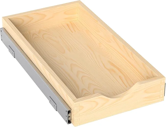 Solid ZOINLIY Wooden Pull Out Cabinet Organizer Slide Out Drawer for Kitchen Organizers and Storage Soft Close Heavy Duty Fully ExpandableAbout ThisOverview Efficient