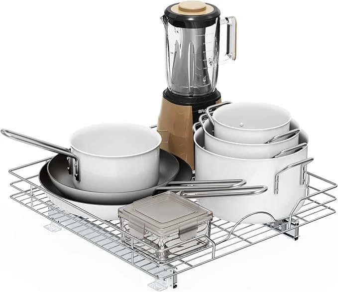 Artisan LOVMOR Pull Out Cabinet Organizer and Storage 22½ W x 21½ D Slide Out Shelves for Kitchen CabinetsAbout ThisOverview Official