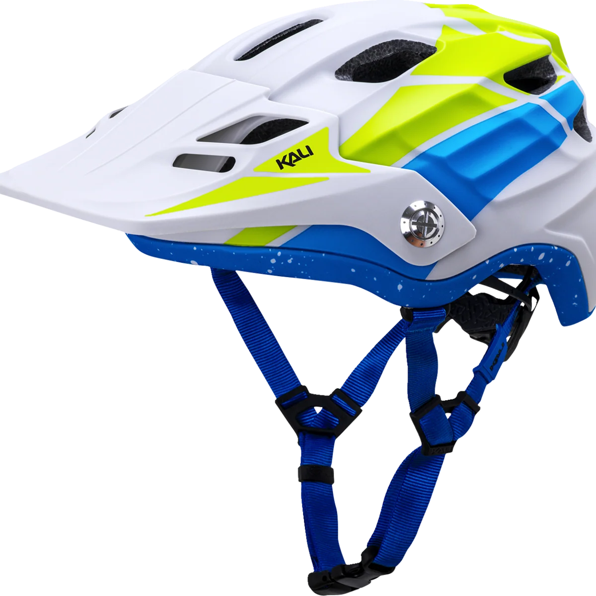 User-Friendly KALI Maya 3.0 Helmet - LTD Race - Matte Gray Lime Blue - S M 0220424316 Superior