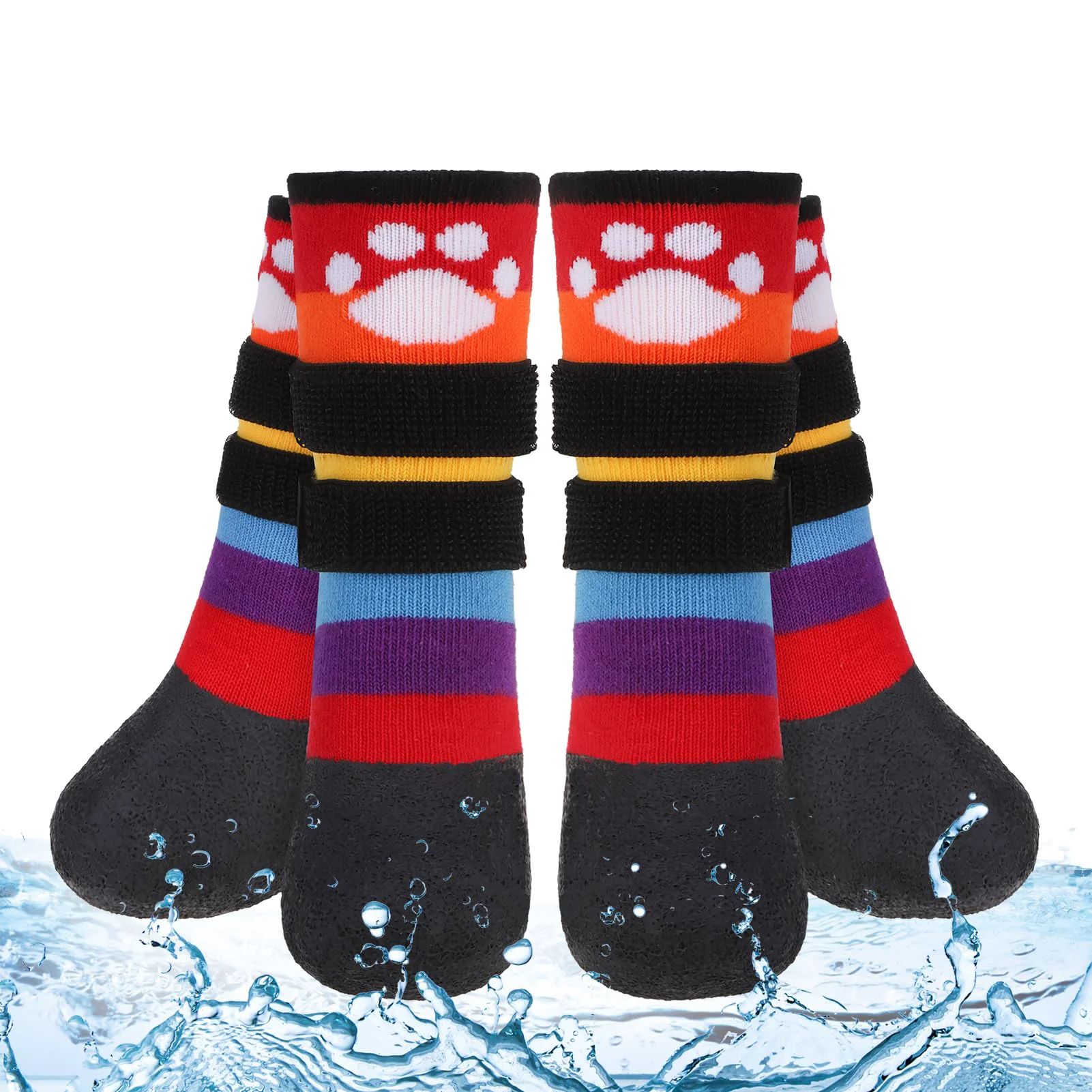 Sophisticated BEAUTYZOO Anti Slip Dog Socks Boots – Waterproof Non-Slip Shoes for All Dog Sizes Premium Material