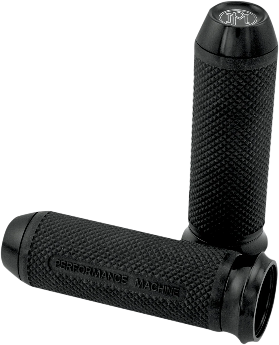 Reliable PERFORMANCE MACHINE PM Grips - Elite - TBW - Black 0063-2028B Casual