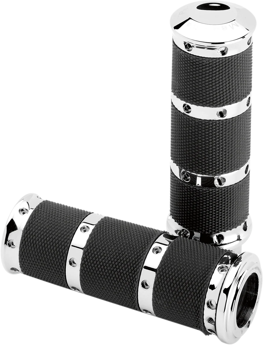 Responsible PERFORMANCE MACHINE PM Grips - XL - TBW - Chrome 0063-2018-CH Consistent