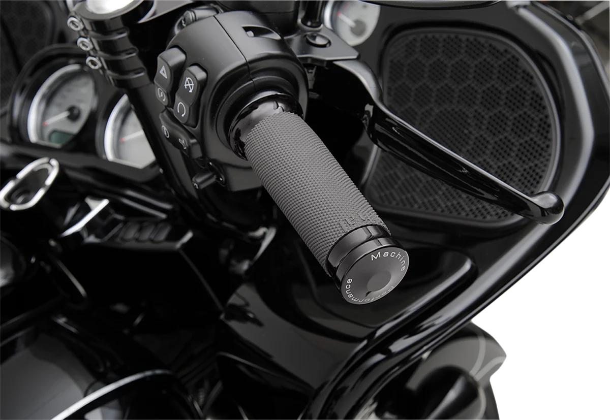 Effective PERFORMANCE MACHINE PM Grips - Renthal Wrap - Black 0063-2020-B Fine
