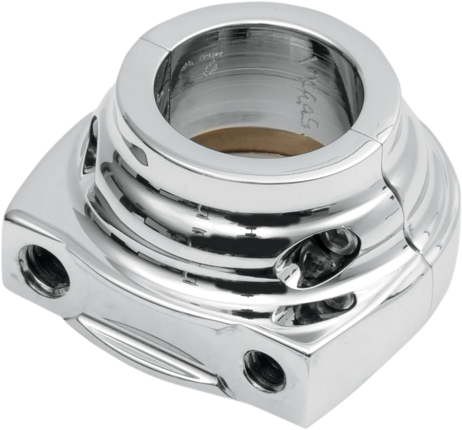 Smooth PERFORMANCE MACHINE PM Throttle Housing - Thread-In Cable - Chrome 0063-2001-CH Flexible