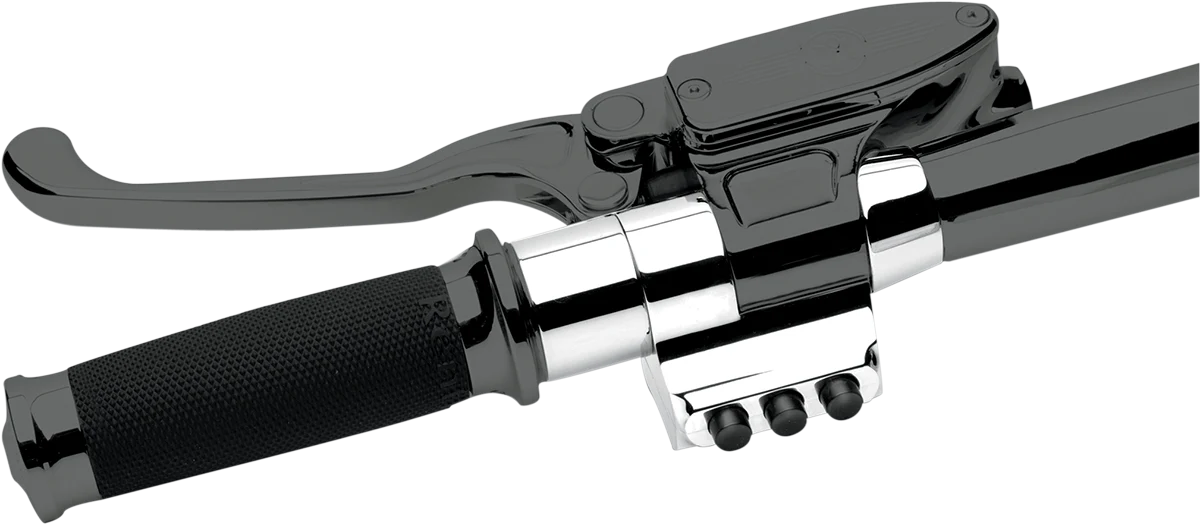 Top-Quality PERFORMANCE MACHINE PM Spacer - Left Side - Cable Clutch - 1 Handlebars - Chrome 0011-0500MP-CH Innovative