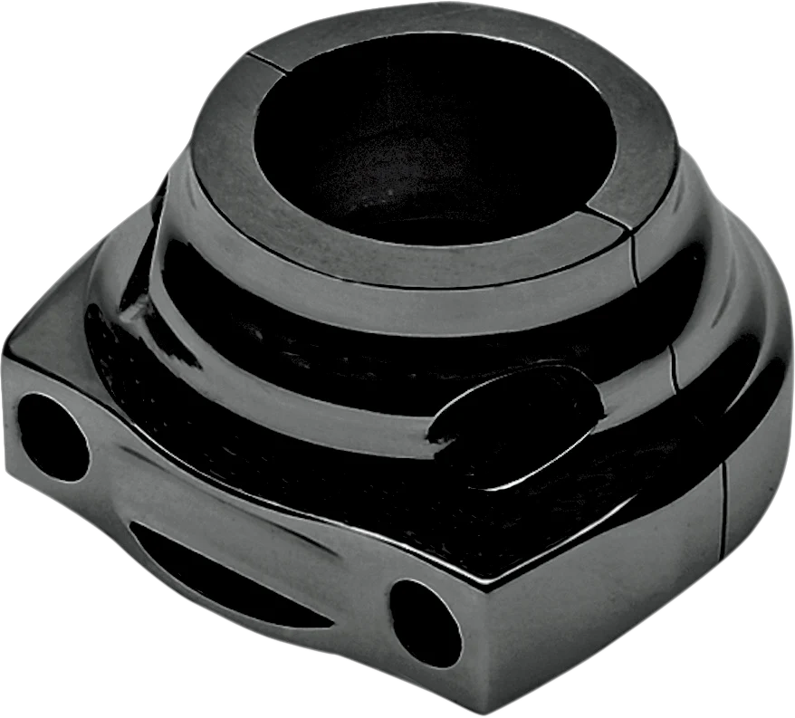 Reliable PERFORMANCE MACHINE PM Throttle Housing - Dual Cable - Black 0063-2002-B Solid