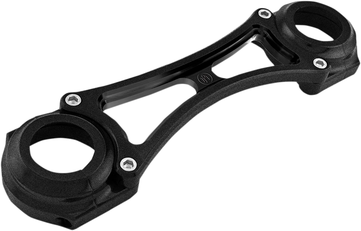 Verified PERFORMANCE MACHINE PM Fork Brace - 41 mm - Black - '84-'13 FXST 0208-2125-SMB Outstanding