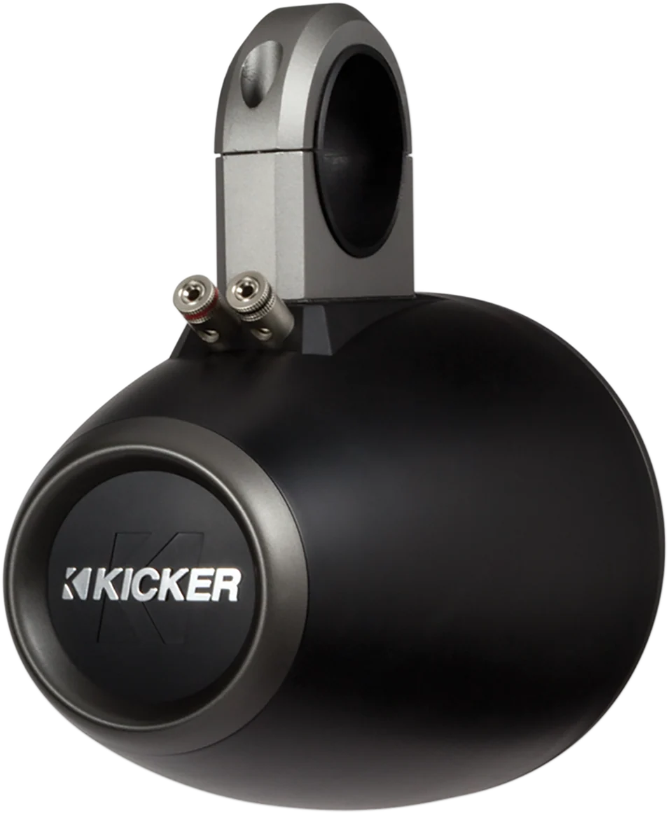 Certified KICKER Weatherproof Speaker Housing - Black - 6-1 2 12KMTES Stylish