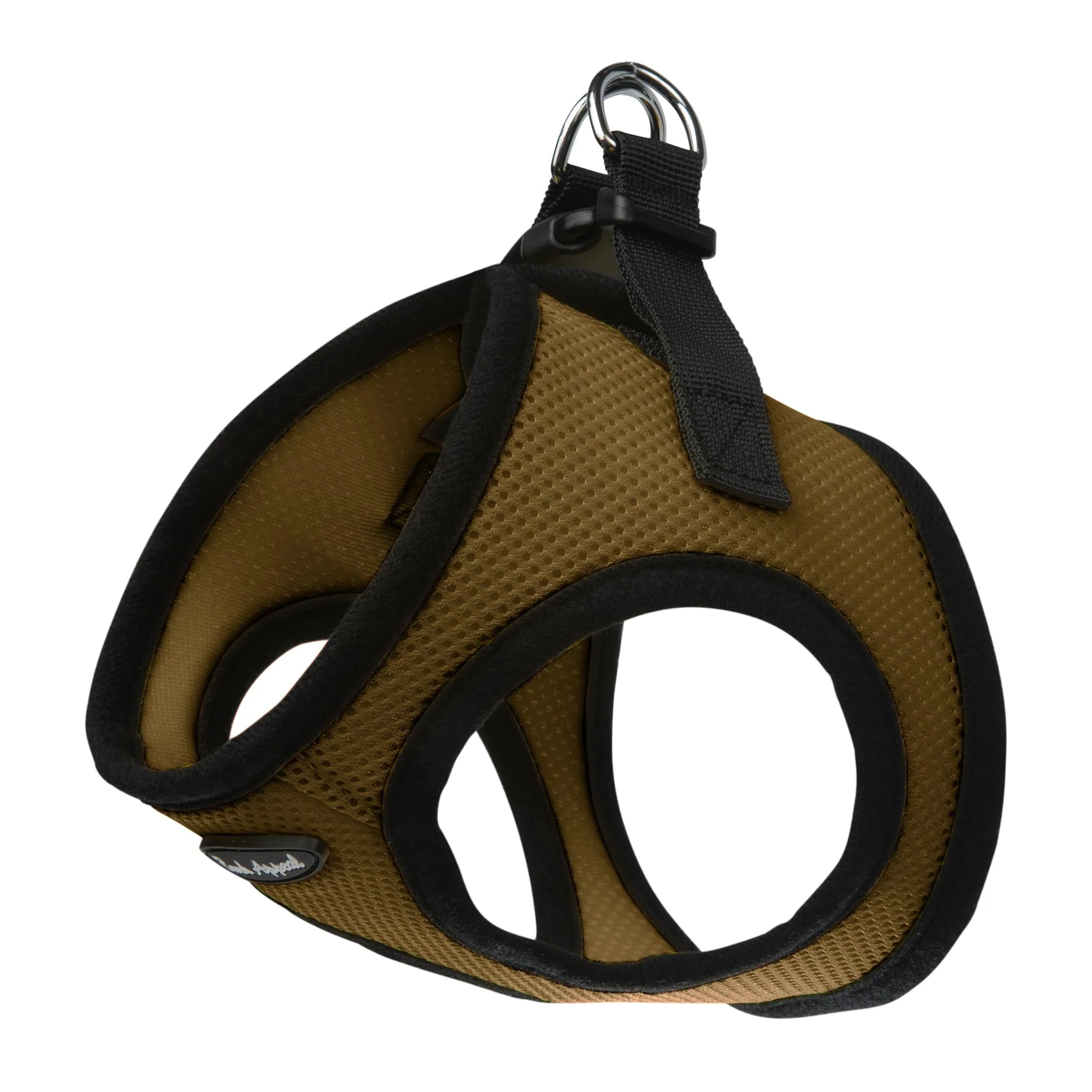 Prestigious Bark Appeal Carmel Brown Step-in Harness L - Updated Sizing for Small-Medium Dogs Optimized