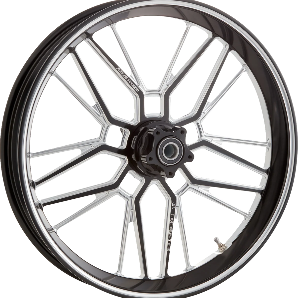 Secure ARLEN NESS Rim - Split-Spoke - Black Contrast Cut - 19x3.25 330-024 Convenient