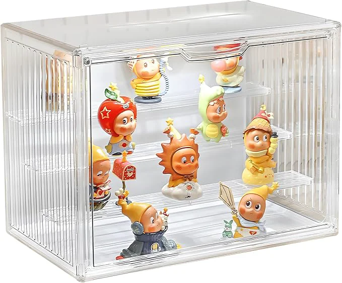 Trusted 4 Tiers Clear Display Case for Figures with Lights Acrylic Storage Organizers Box with Magnetic Door Large Dustproof Showcase for Collectibles Action FigureAbout ThisOverview Professional