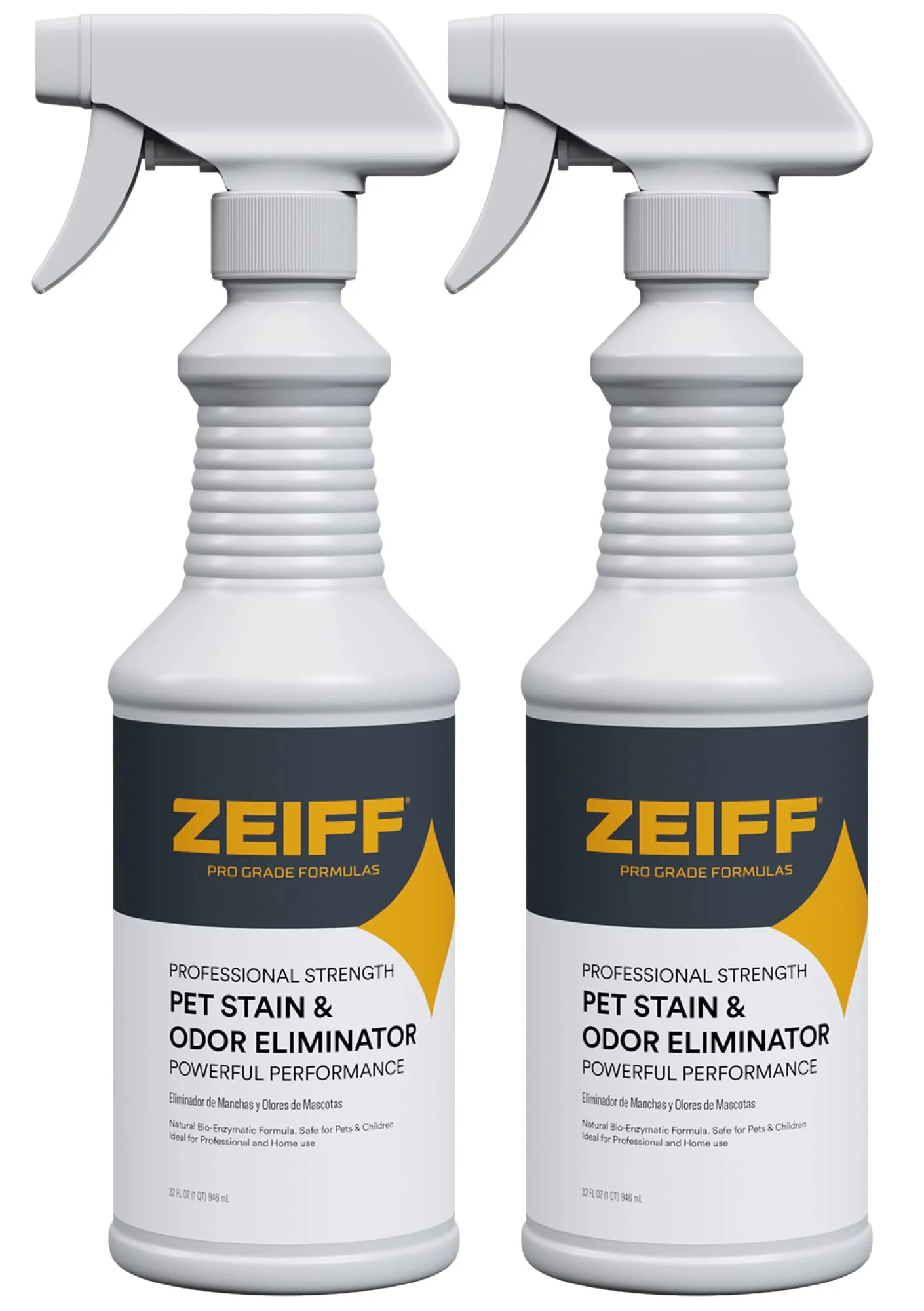 Recyclable Zeiff Pet Stain Odor Remover — Enzymatic Cleaner for Pets Home Pro Use Minimalist