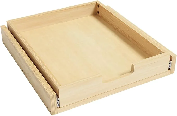 Verified Pull Out Cabinet Organizer 20''W×21''D Sliding Drawers for Cabinets 1 Tier Soft Close Slide Out Wooden Pull out Drawers Base Cabinet Organization for Kitchen Pantry BathroomAbout ThisOverview World-Class