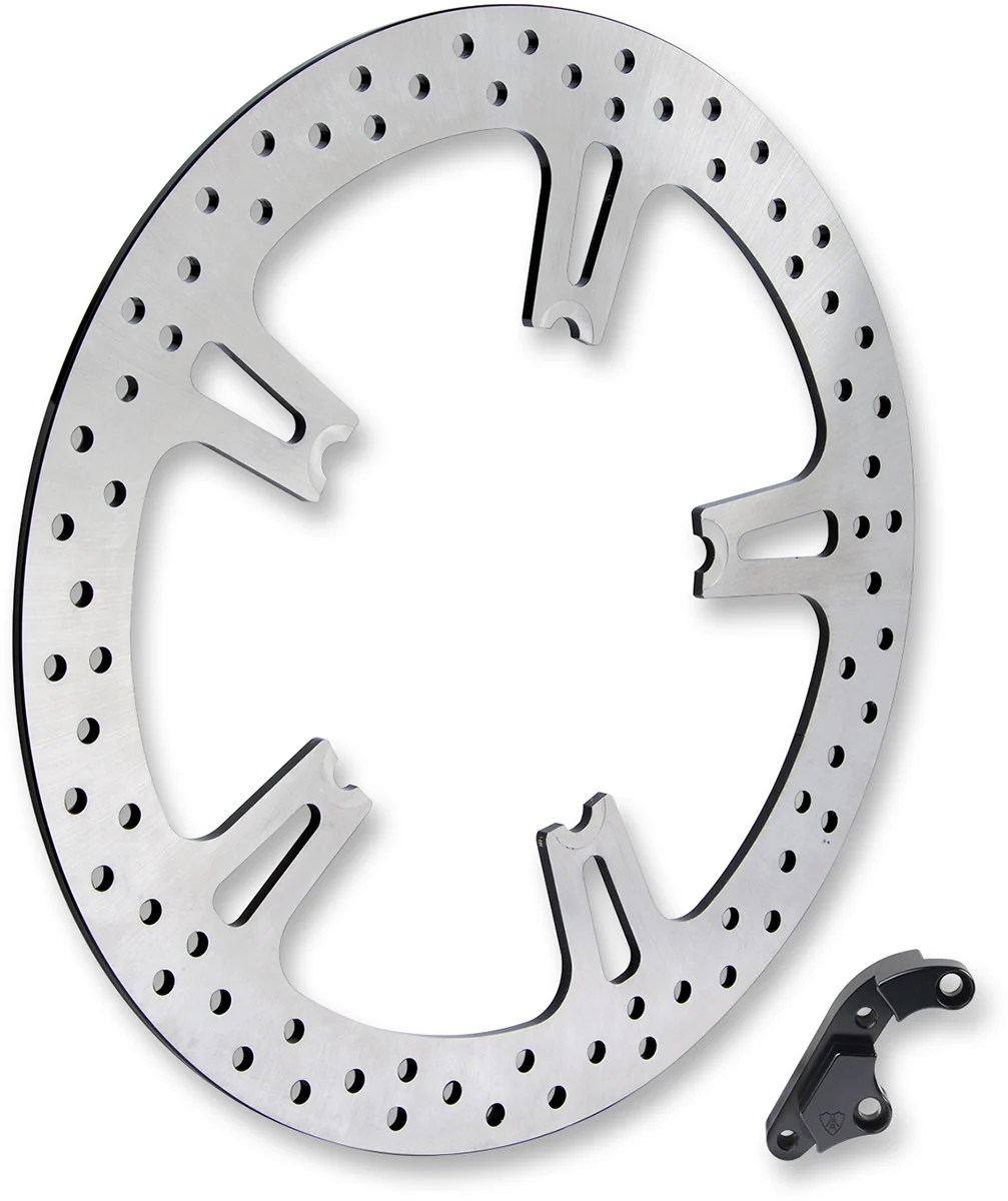 Refined ARLEN NESS Big Brake Rotor - 15 - Front Right - Harley-Davidson 02-967 Pure