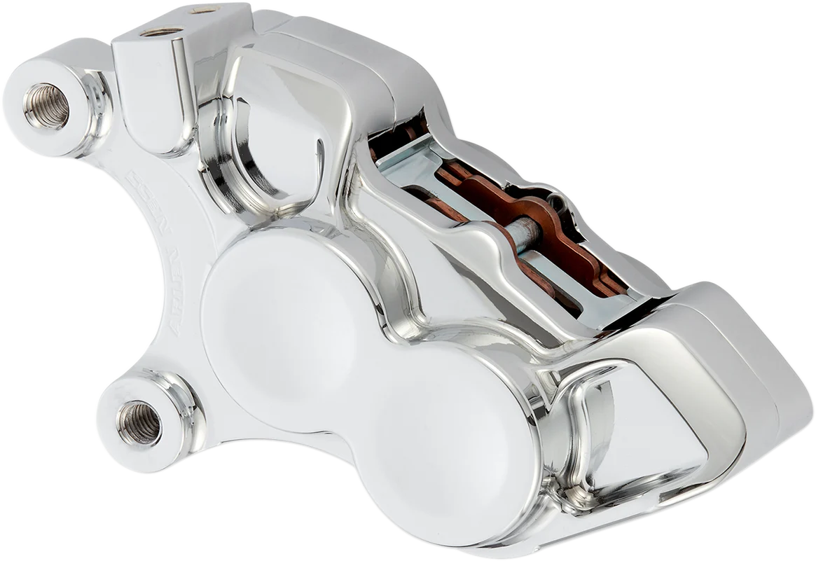 Next-Generation ARLEN NESS 4-Piston Caliper - Left - 11.8 - Chrome 02-220 Original