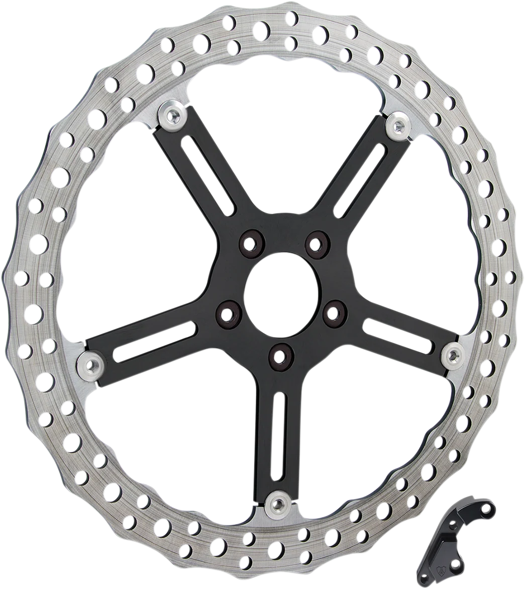 Secure ARLEN NESS Jagged Brake Rotor - 15 - Right - Hub-Mount 02-995 Relaxed