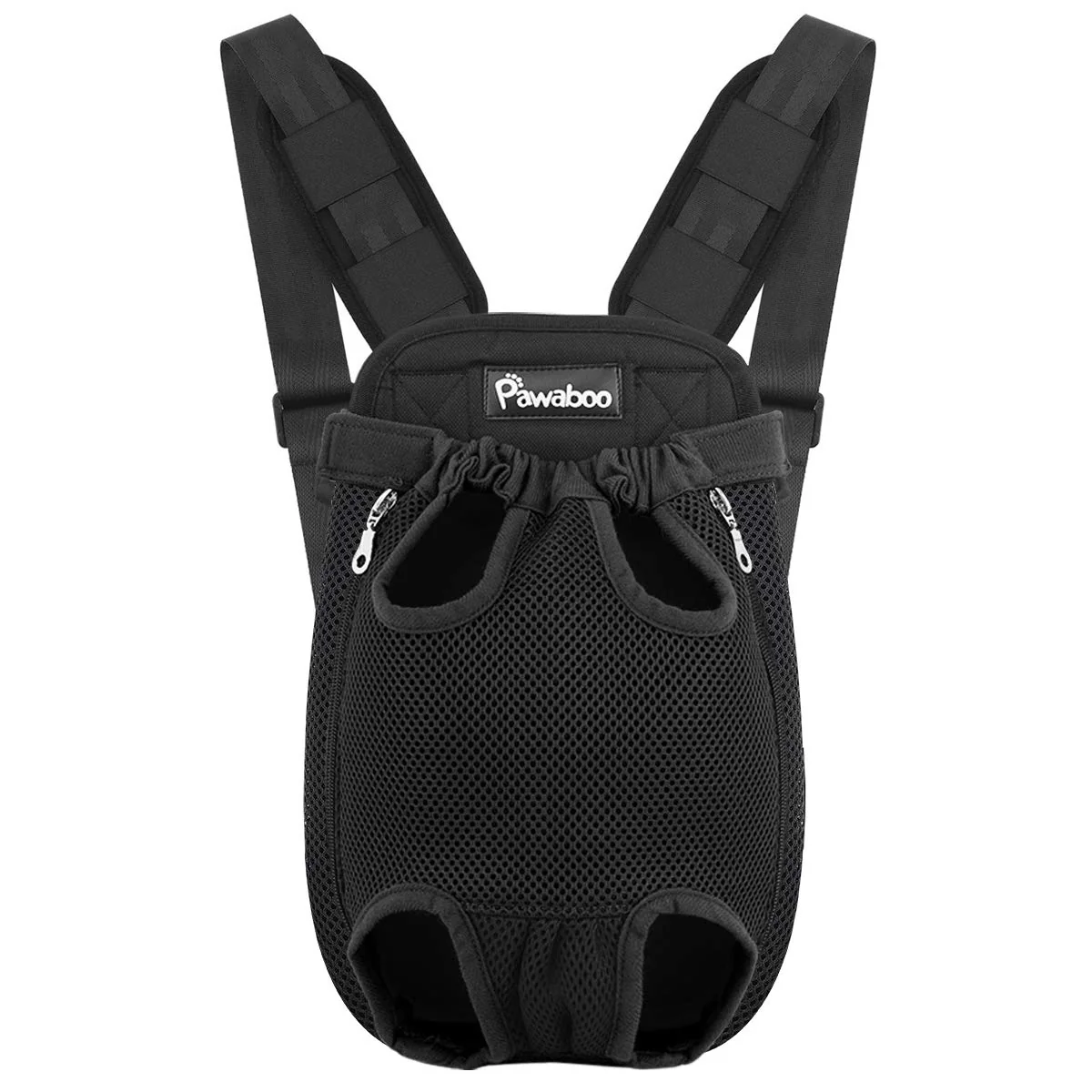 Breathable Pawaboo Pet Carrier Backpack – Legs-Out Front Back Travel Carrier for Small Medium Pets Recyclable