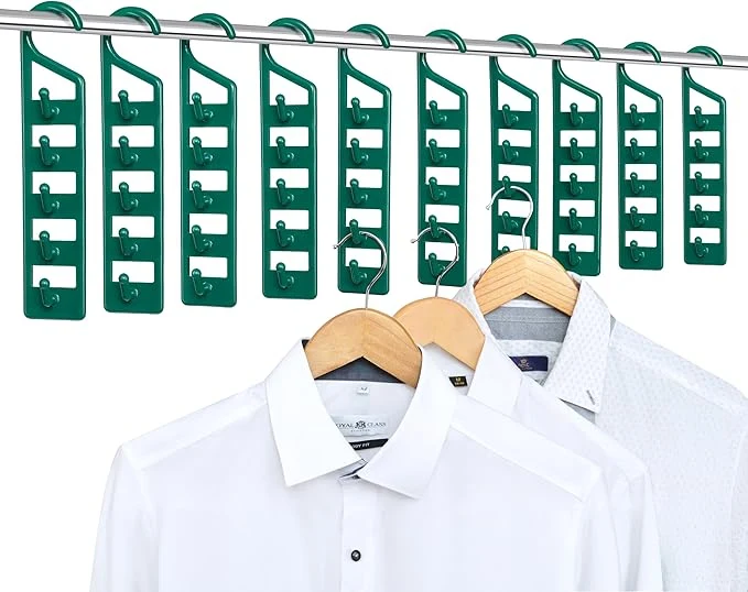 Artisan CraftyCrocodile Space Saving Hangers for Clothes - 10 in Pack Heavy Duty Plastic Multi Closet Space Savers for Shirts Pants Jeans Sweaters - Hanger Organizer Space SaverAbout ThisOverview User-Friendly