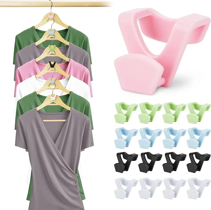 Contemporary Smartor Closet Organizers and Storage College Dorm Room Essentials 60 Pack Clothes Hangers Connector Hooks Space Saving Hangers for College Students Girls Organization for Closet Space SaverAbout ThisOverview Dependable