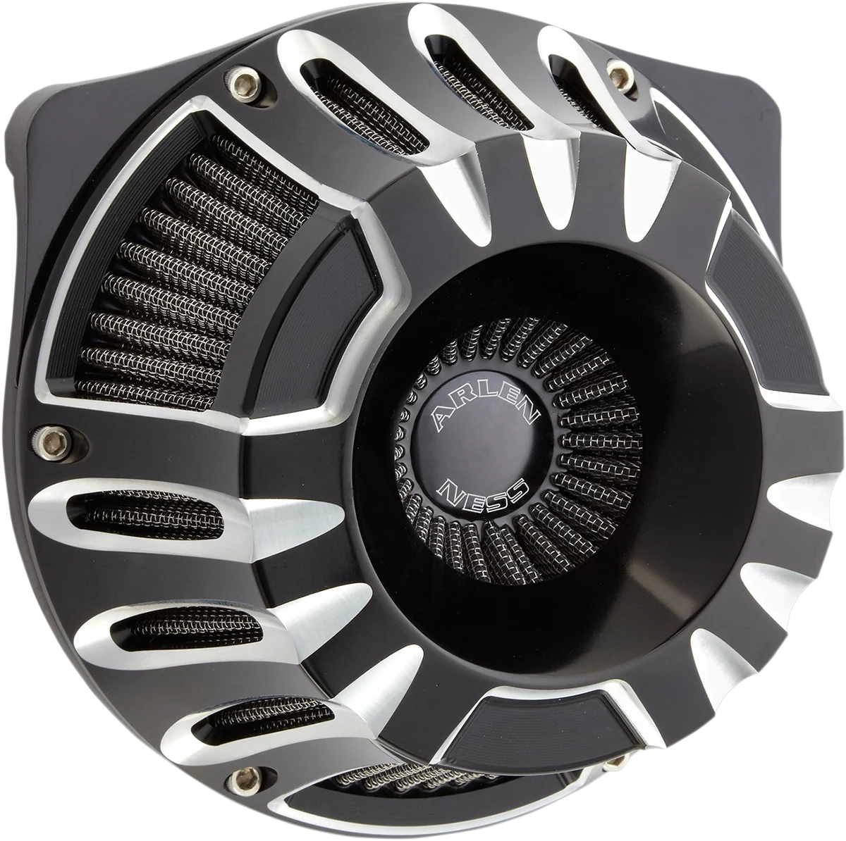 Elegant ARLEN NESS Inverted Series Air Cleaner Kit - Black 18-929 Efficient
