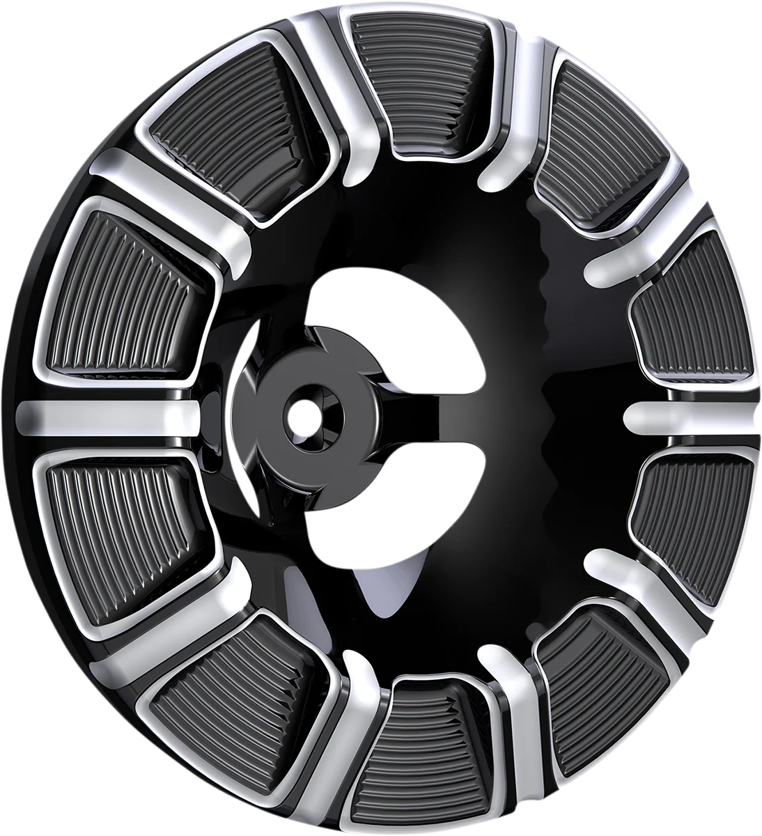 Organic ARLEN NESS Velocity Air Cleaner Cover - 10-Gauge - Black 601-000 Stylish