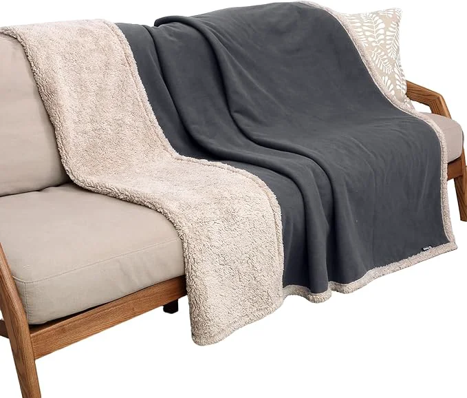 First-Class Kritter Planet Waterproof Dog Blanket Reversible Water Proof Pet Blanket Flexible