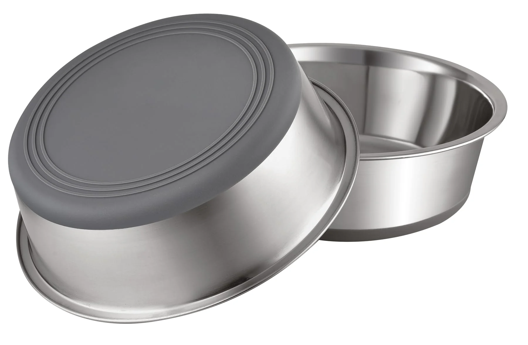 Casual PEGGY11 Nonslip Stainless Steel Dog Bowls – 11.4 Cup 2-Pack Fast