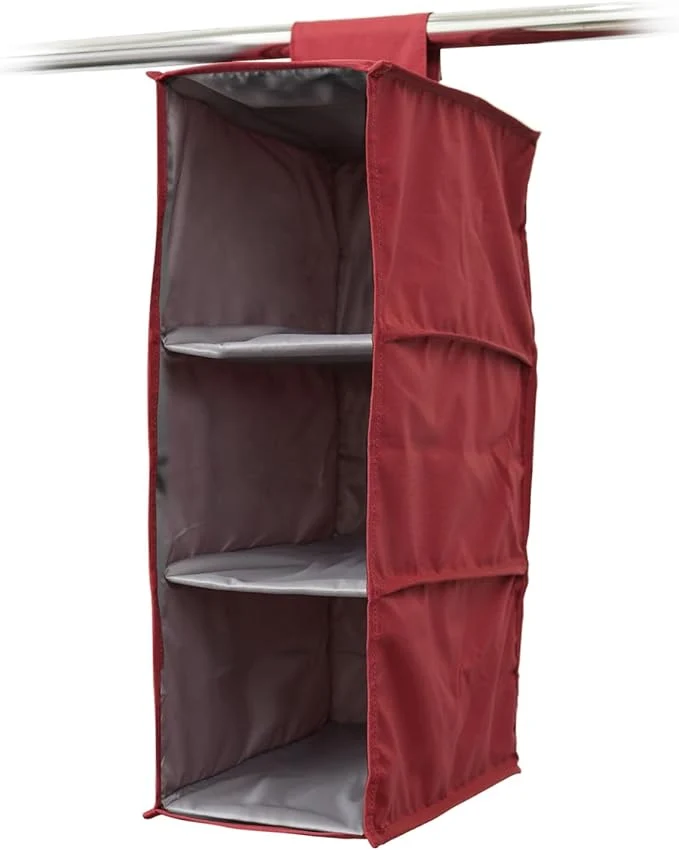 Advanced Covermates Keepsakes Hanging Shoe Organizer - Heavy Duty Material Sturdy Interior Shelves - Closet Storage Scarlett RedAbout ThisOverview Easy-to-Use