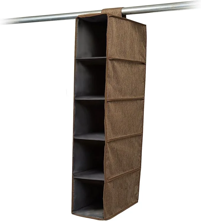 Trendy Covermates Keepsakes Hanging Shoe Organizer - Heavy Duty Material Sturdy Interior Shelves - Closet Storage Brown HeatherAbout ThisOverview Healthy
